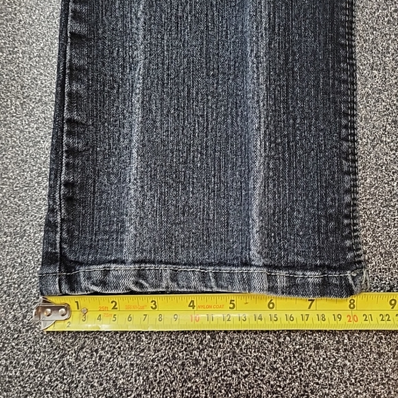 Vintage Penman's Women's Jeans Y2K Size 6 Dark Wash Embroidered Boot Cut - Picture 13 of 13